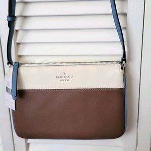 KATE SPADE Tripple Gusset Crossbody / Shoulderbag Colorblock NWT